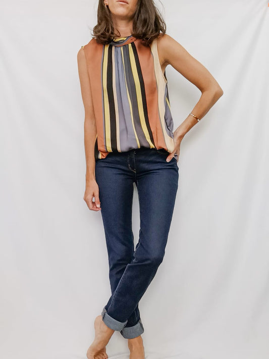 OTRAS. Blusa rayas T.l