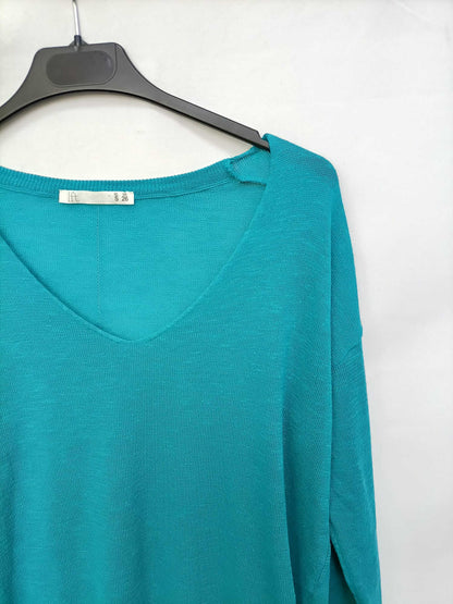LEFITES. Jersey turquesa T.s