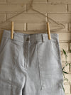 Pantalón culotte gris T.36