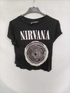 H&M. Camiseta nirvana T.xs
