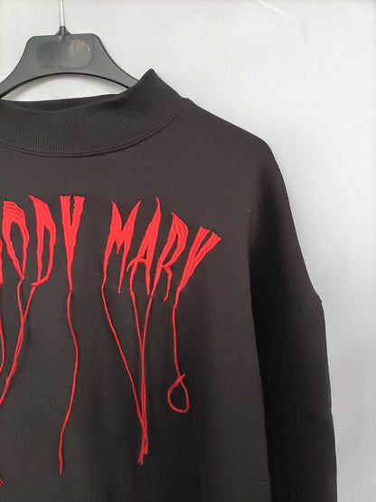 UNDIZ. Sudadera negra Blody Mery T.m