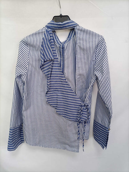 BONAGE. Camisa rayas azules T.s