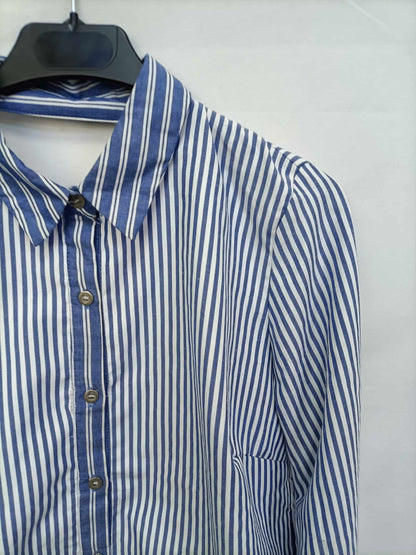 BONAGE. Camisa rayas azules T.s