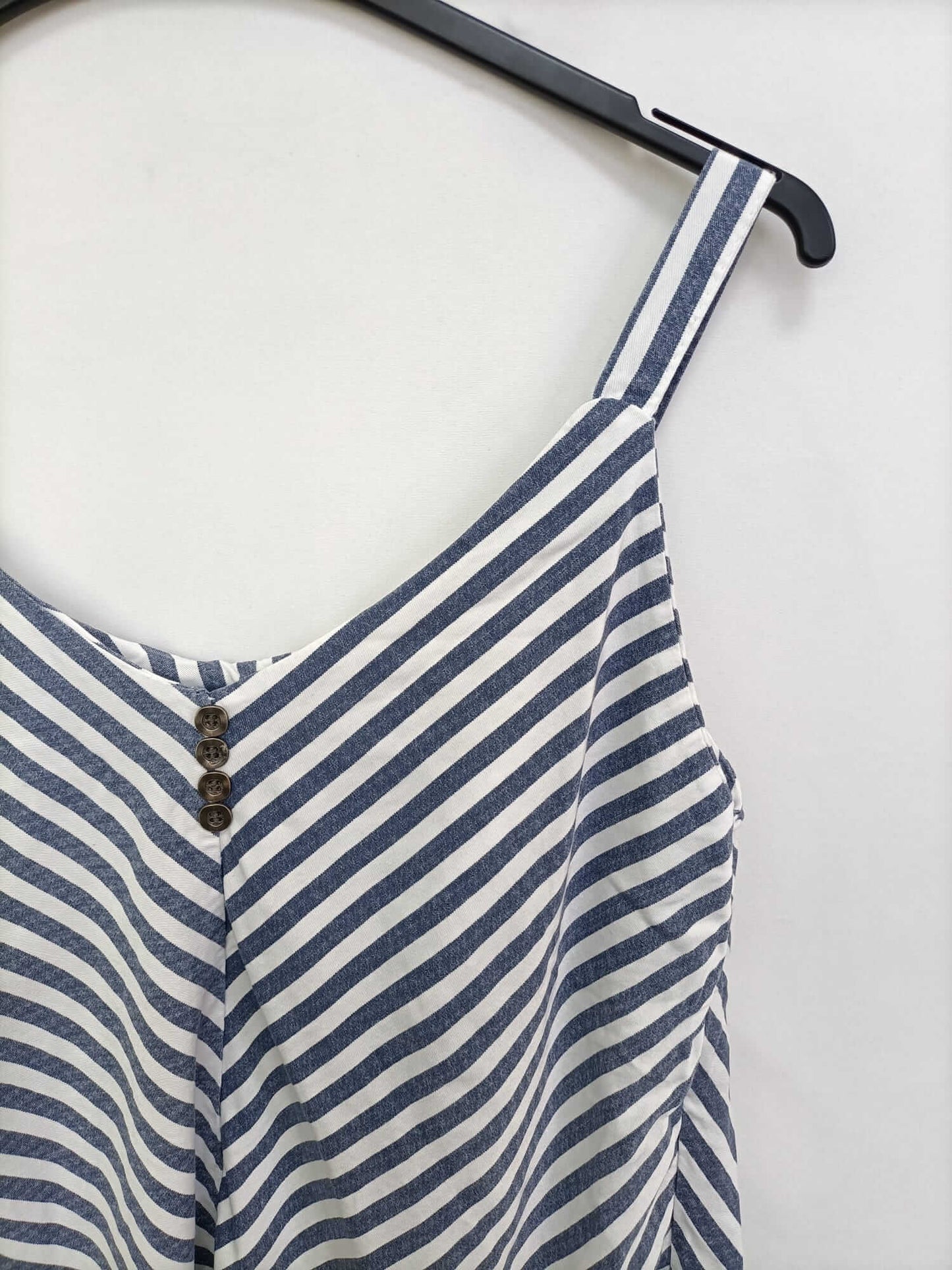 MULAYA. Top rayas azules y blancas Tu (s/m)