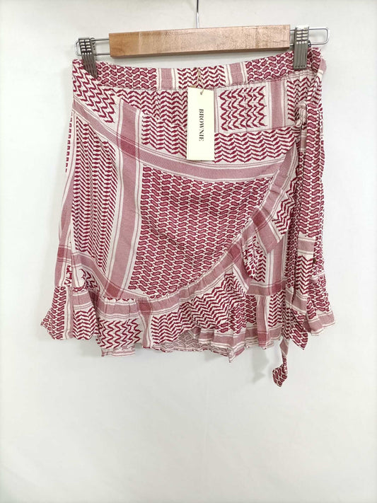 BROWNIE. Falda étnica cruzada T.xs/s