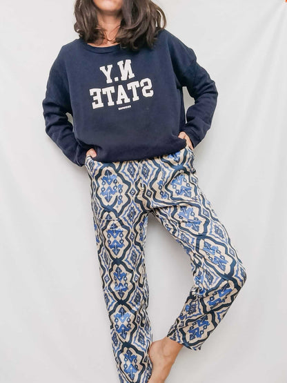 BROWNIE. Sudadera azul T.s/m