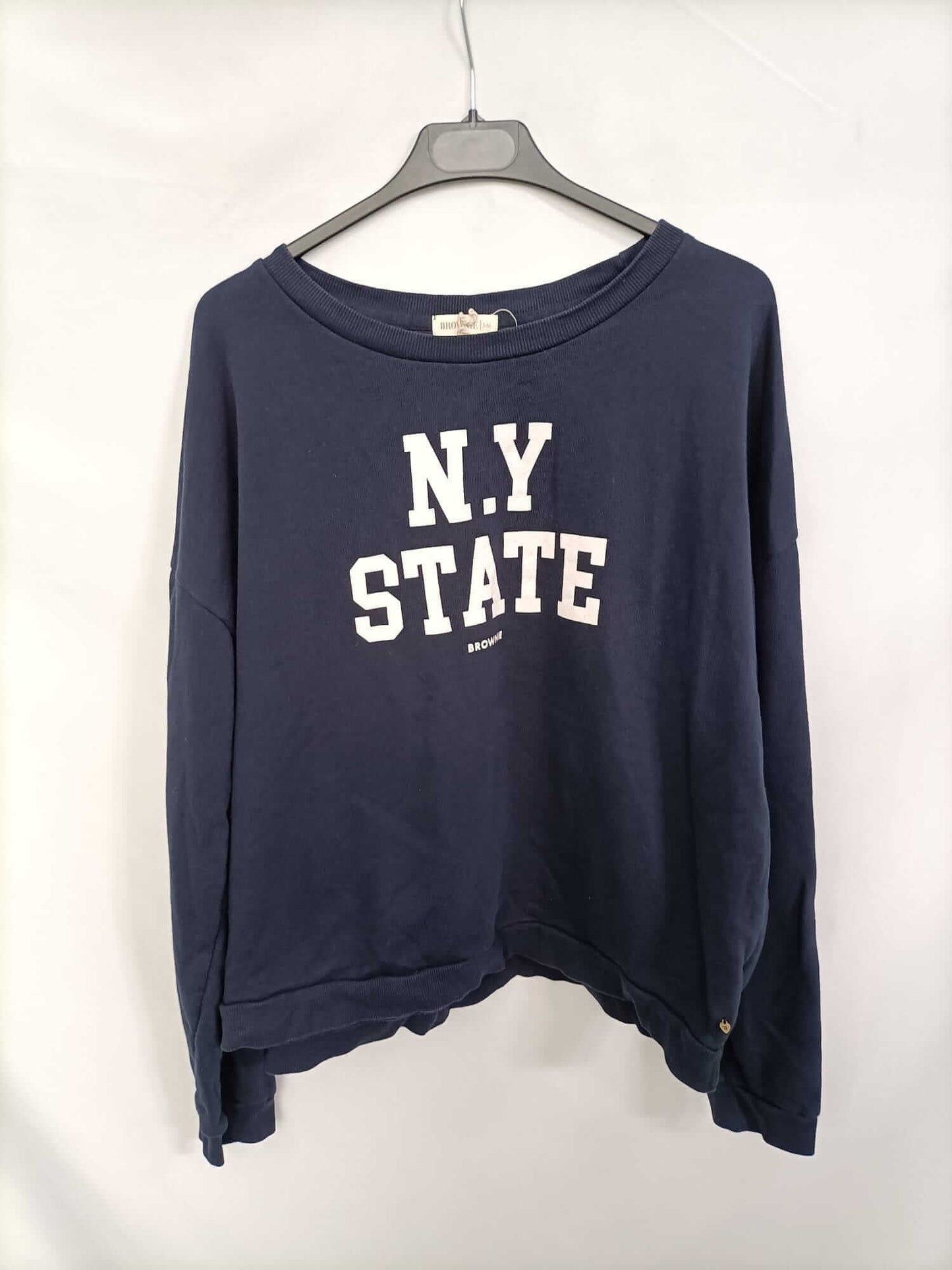 BROWNIE. Sudadera azul T.s/m