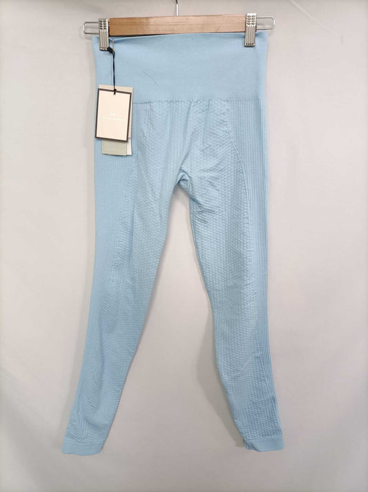 BELIEVE ATHLETICS. Leggins celeste T.xs/s