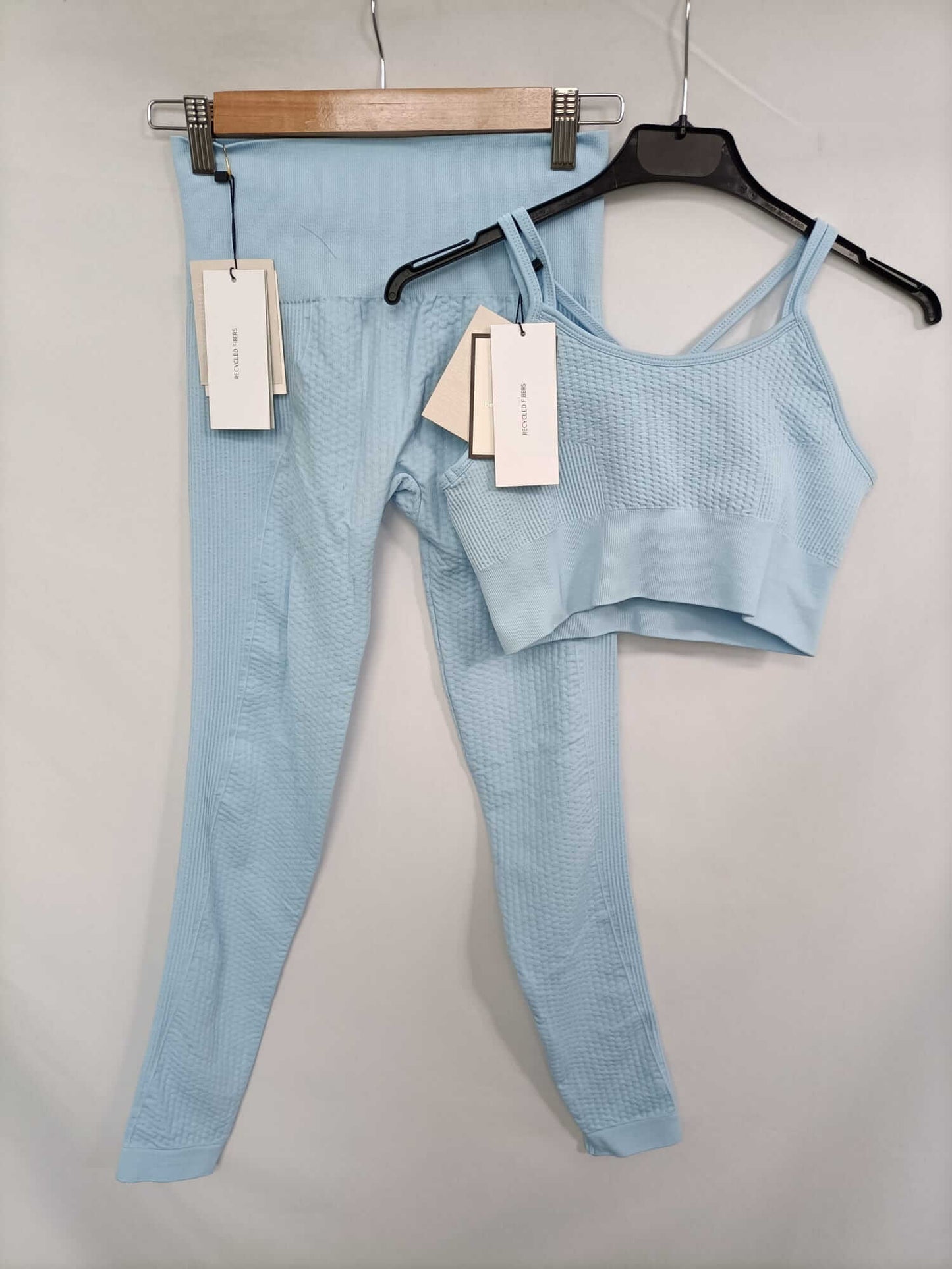 BELIEVE ATHLETICS. Leggins celeste T.xs/s