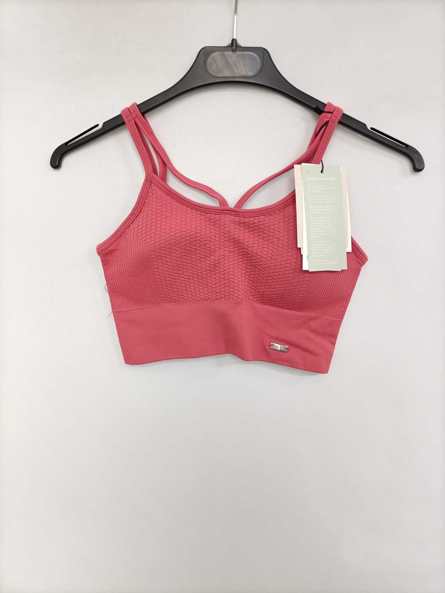 BELIEVE ATHLETICS. Top rosa T.xs/s