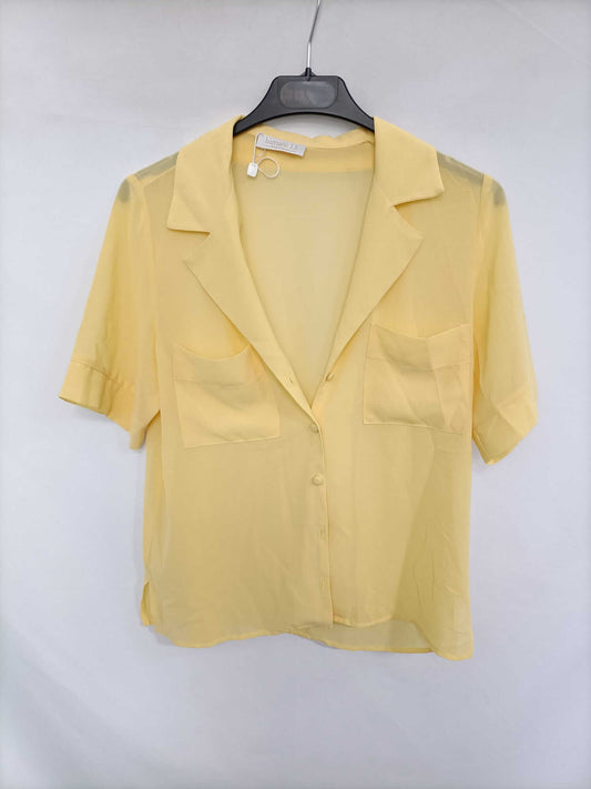 BIMANI. Blusa amarilla T.s