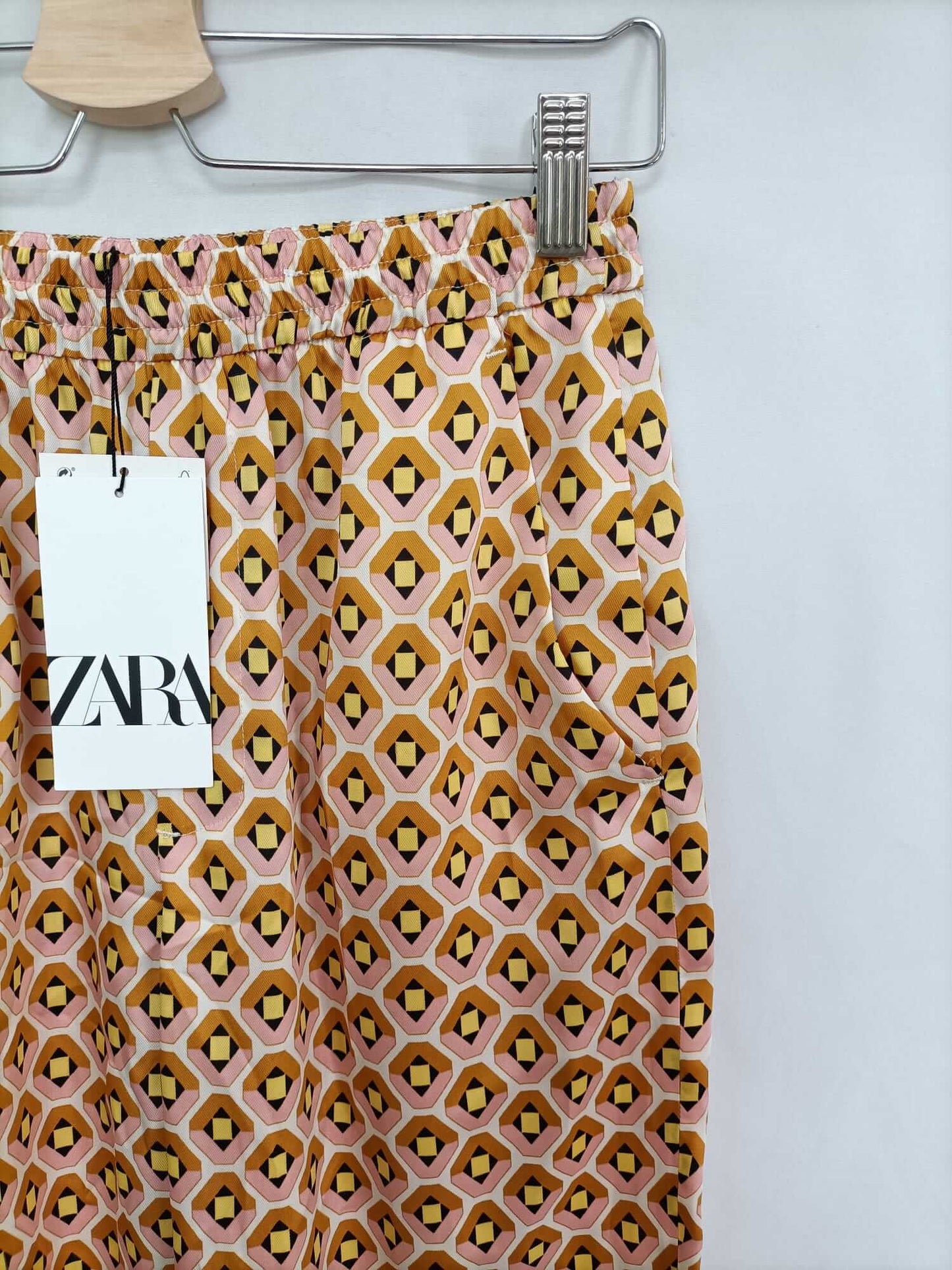 ZARA. Pantalón culotte retro T.s