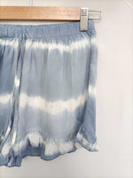 OTRAS. Shorts tie dye azul y blanco  TU. (s)