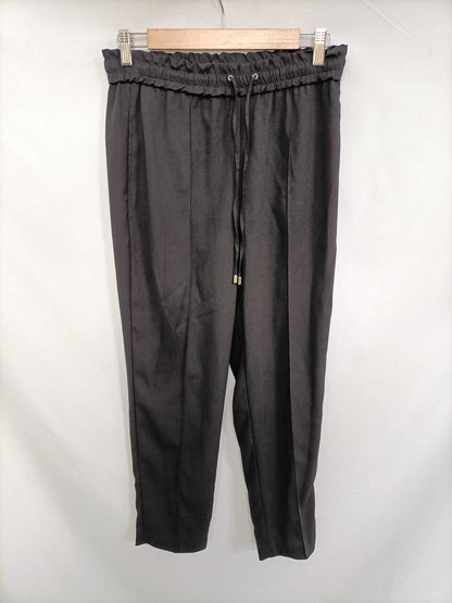 ZARA. Pantalón negro fluido T.xs