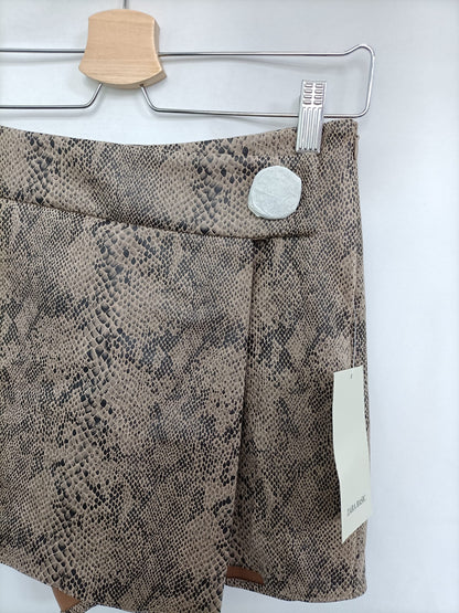 ZARA. Falda/pantalón animal print T.s