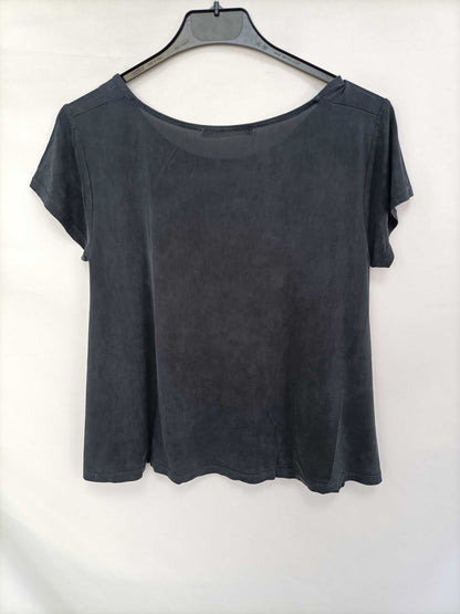 FRIDAY'S PROJECT. Camiseta azul oscuro T.s