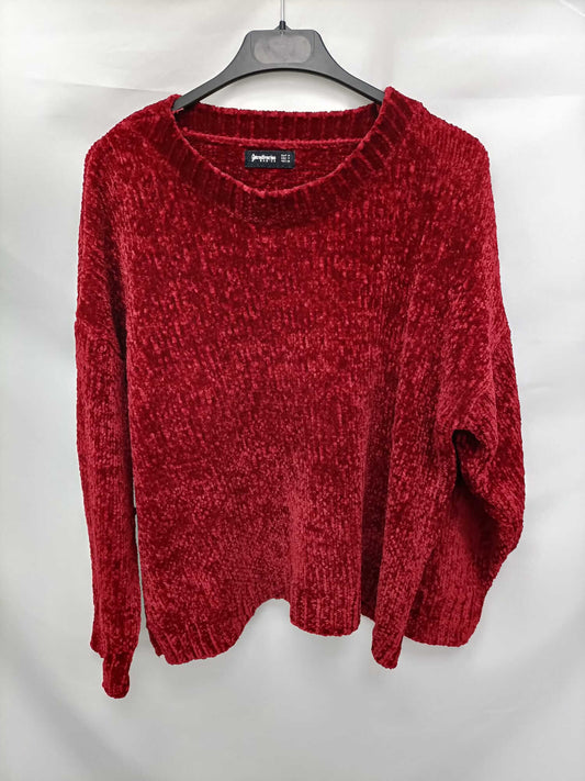 STRADIVARIUS.Burgundy Jersey TM