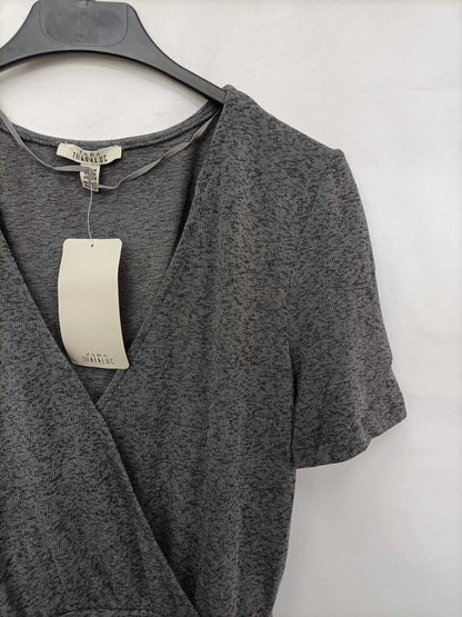ZARA. Short grey dress TM