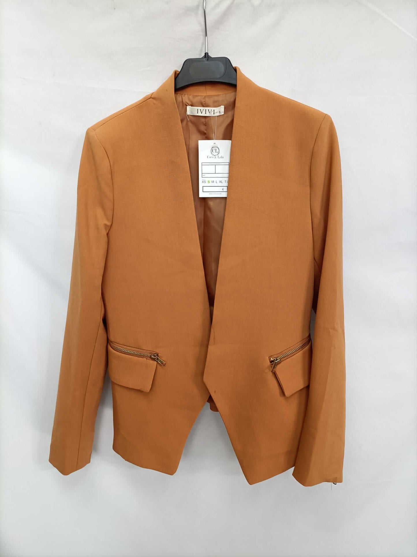 IVIVI.Blazer naranja apagado T.s