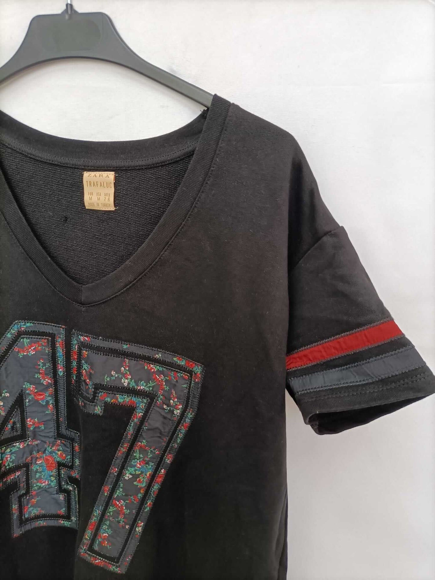 ZARA.Vestido estilo sudadera T.m