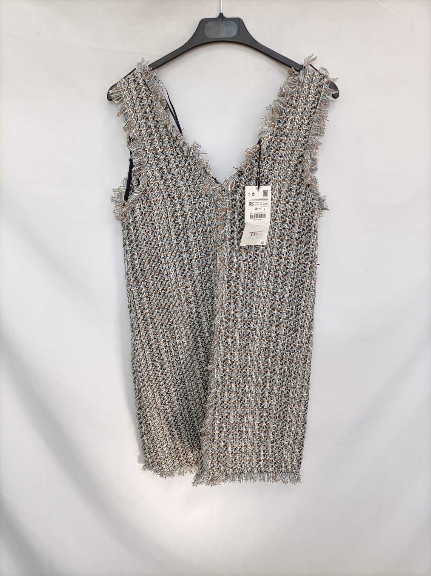 ZARA. Short tweed dress T.xs