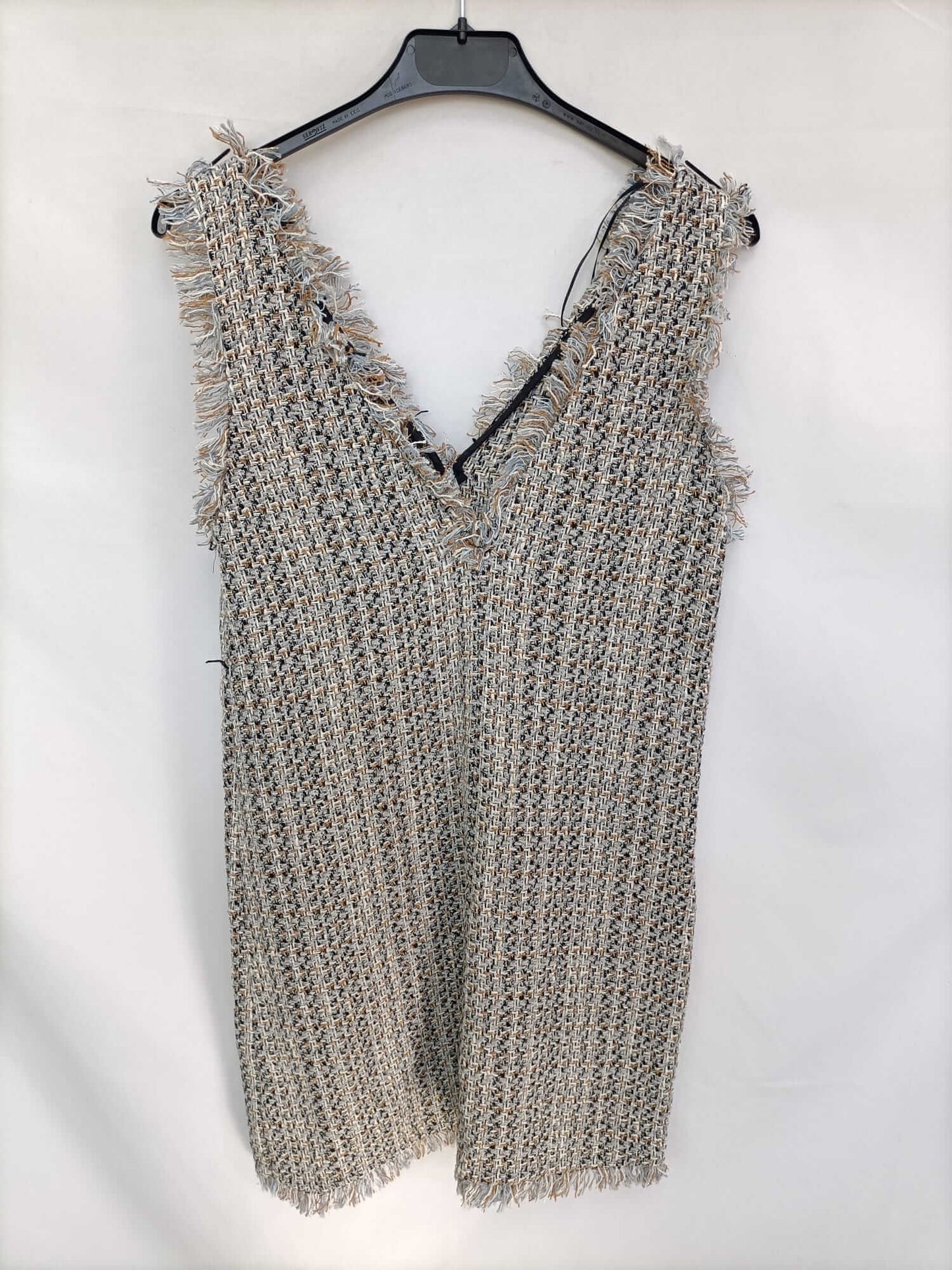 ZARA. Short tweed dress T.xs