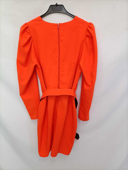 ASOS. Vestido naranja fluor T.36
