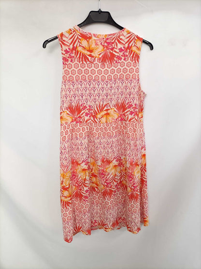 OLD NAVY. Vestido corto flores T.s