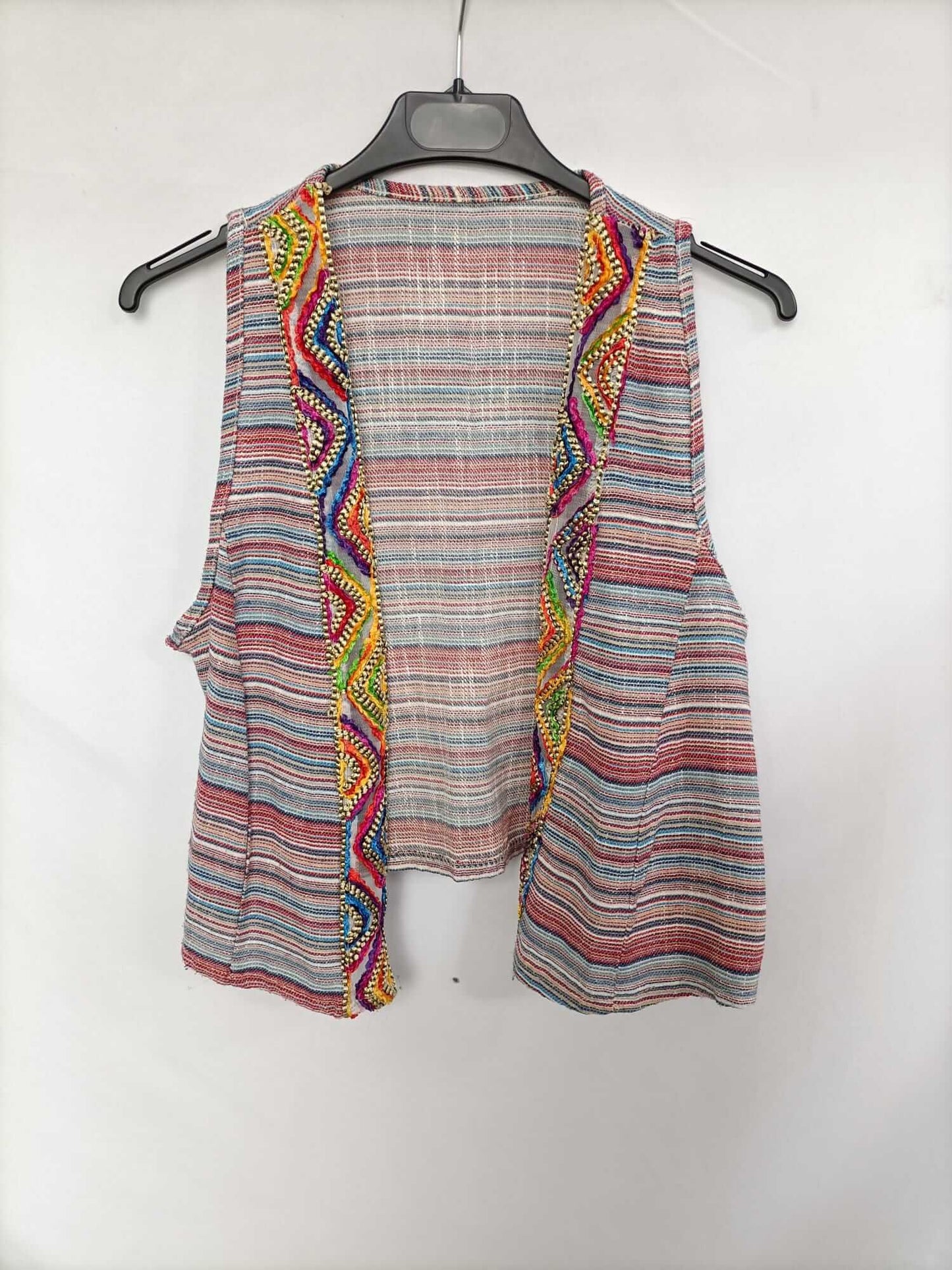 OTRAS. Chaleco rayas étnico Tu (s/m)