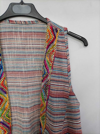 OTRAS. Chaleco rayas étnico Tu (s/m)