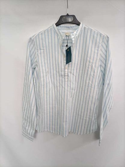 GOCCO. Camisa rayas cuello mano T.11/12