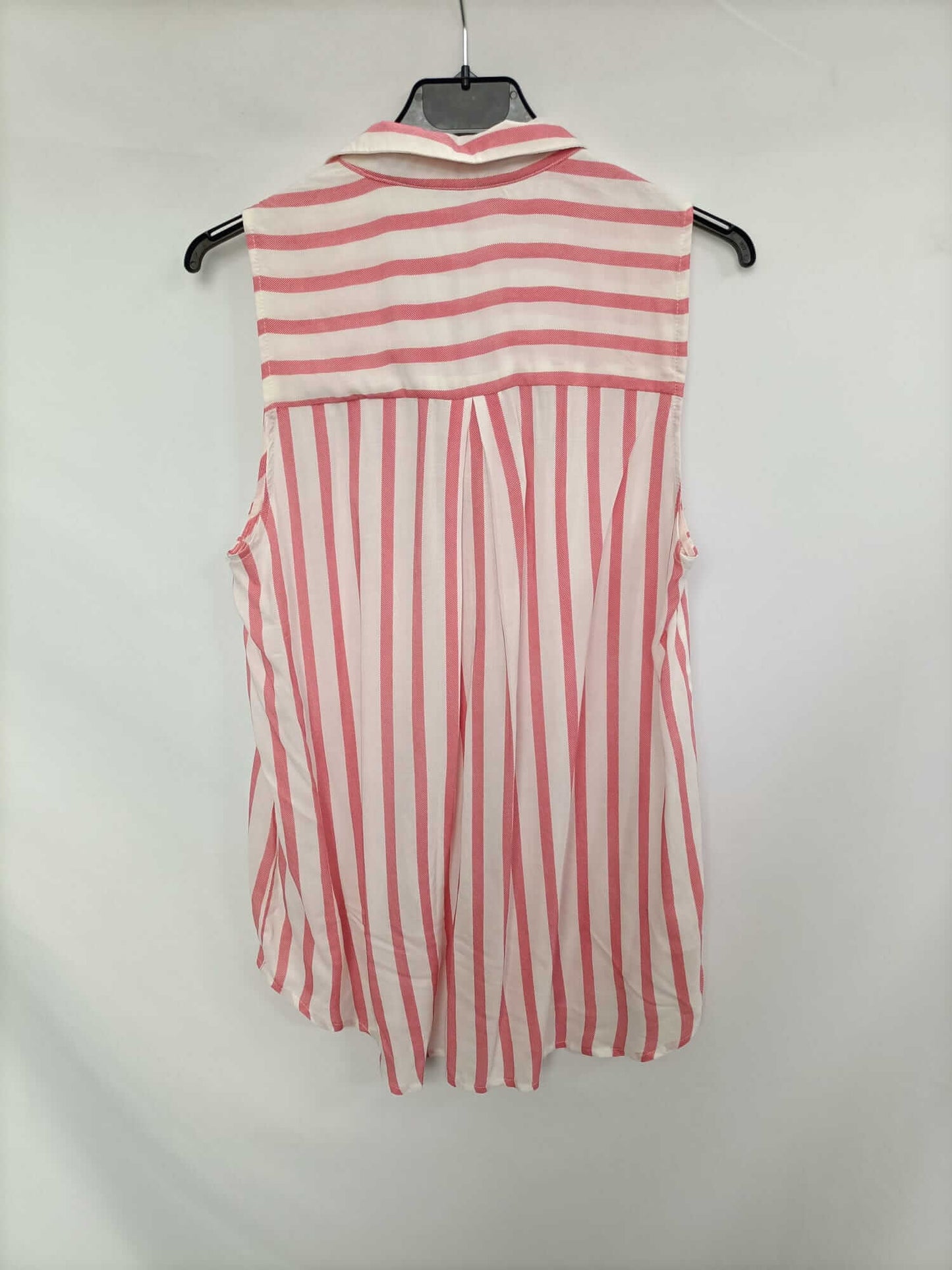 STRADVARIUS. Blusa sin mangas rayas T.L