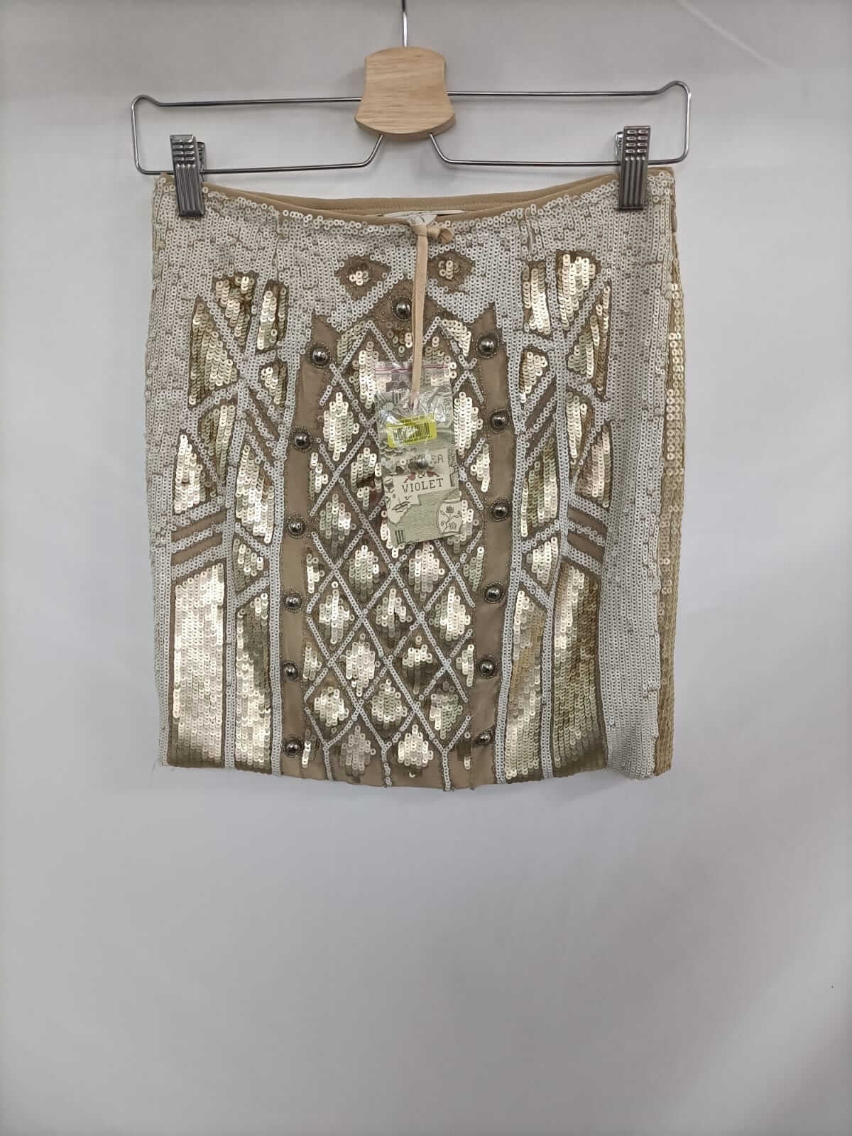 CHEALSEA&VIOLET. Falda lentejuelas Tu (36)