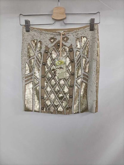 CHEALSEA&VIOLET. Falda lentejuelas Tu (36)