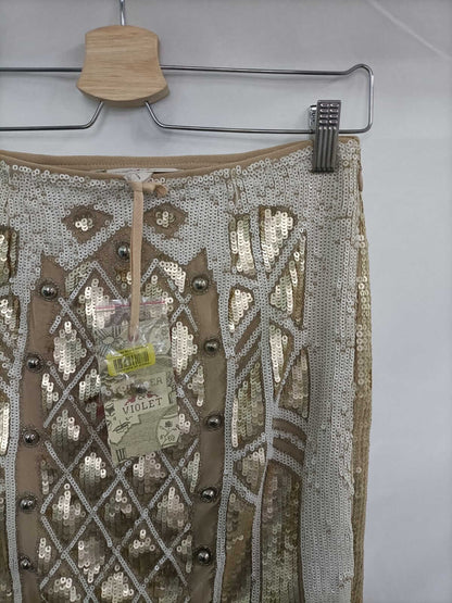 CHEALSEA&VIOLET. Falda lentejuelas Tu (36)