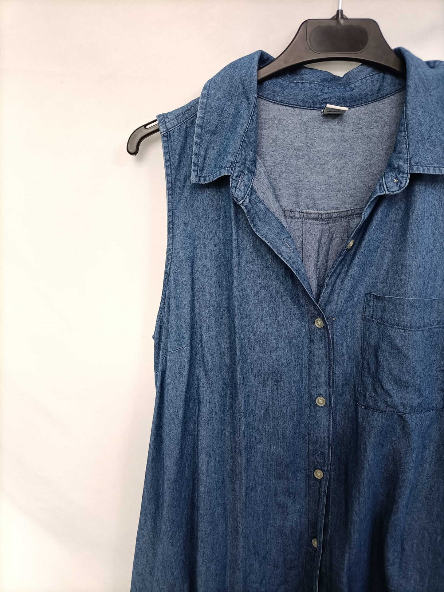 OLD NAVY. Vestido corto denim T.m