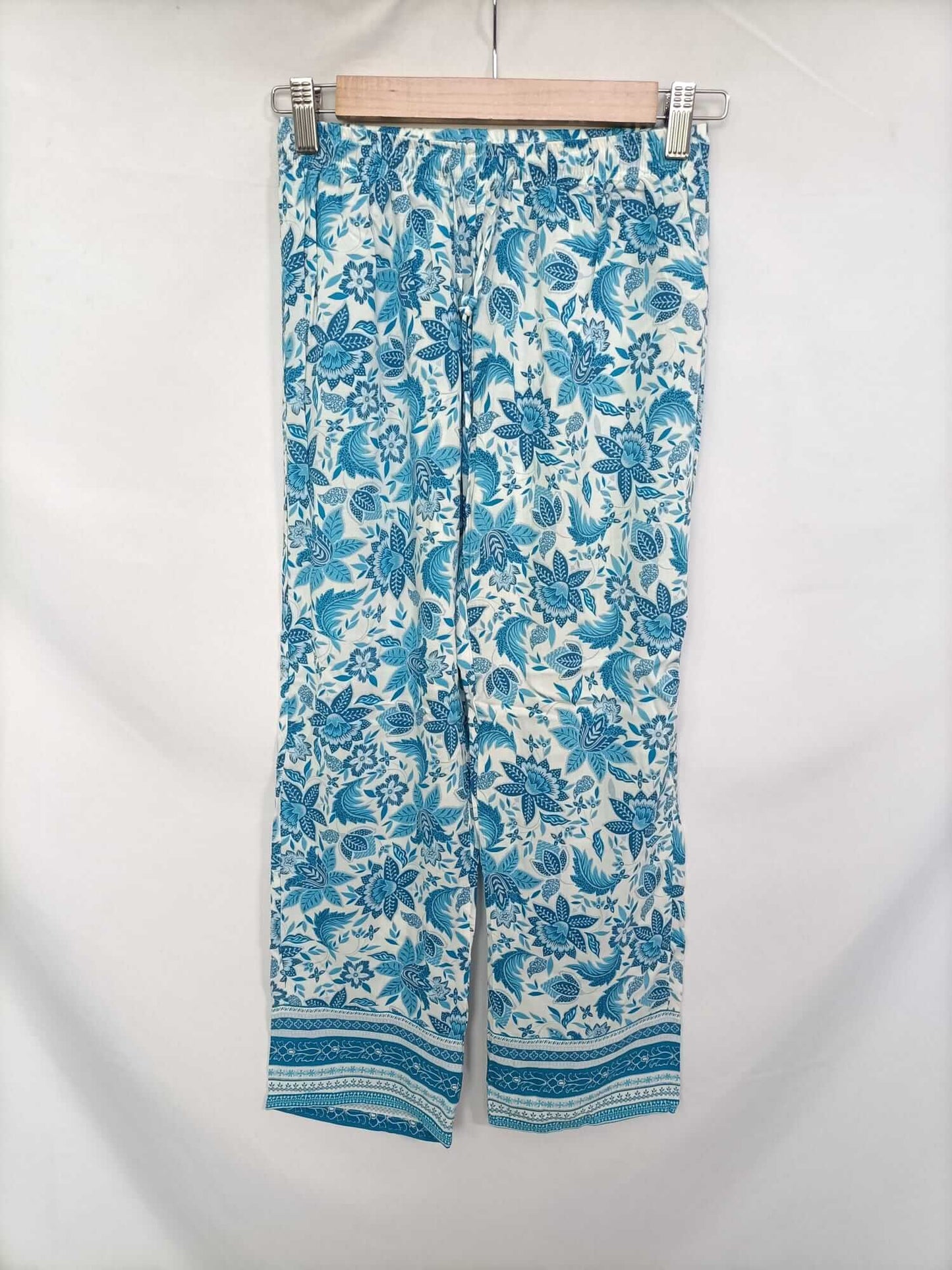 WOMEN'SECRET. Pantalón fluido flores T.xs