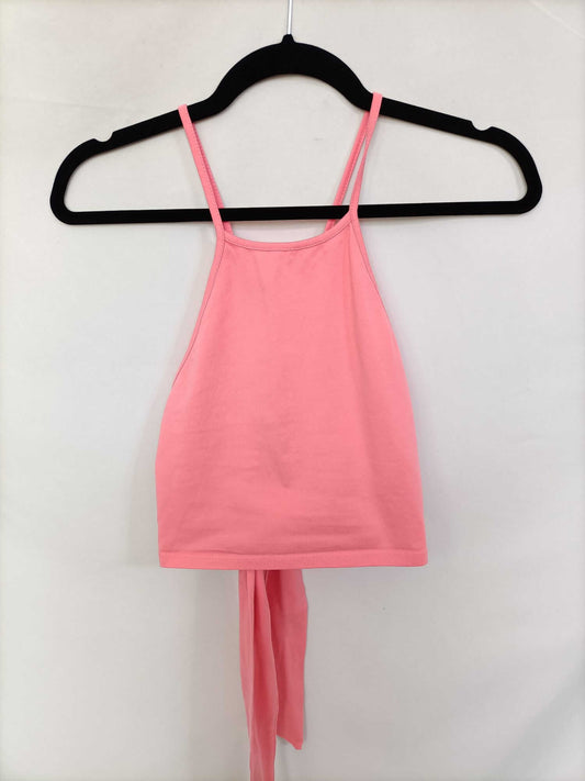 LEFTIES. Bubblegum pink Ts top