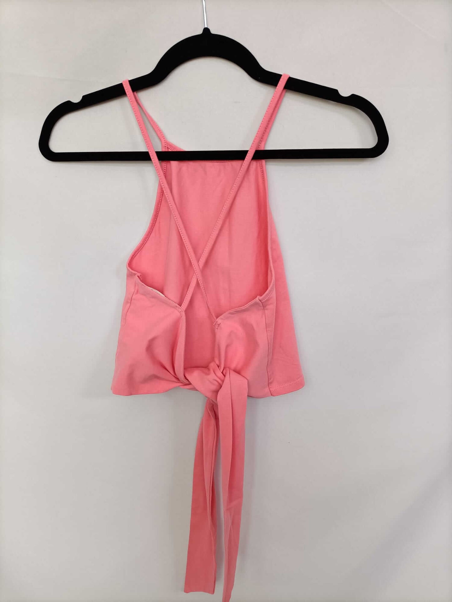 LEFTIES. Top rosa chicle T.s