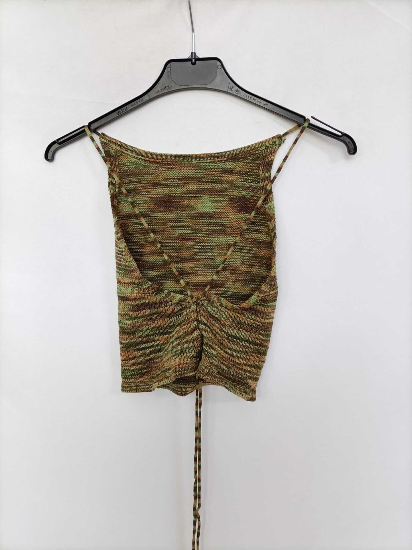 SHEIN. Top punto tonos tierra T.s