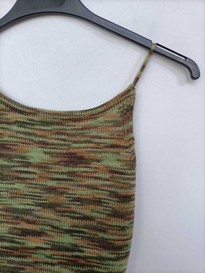 SHEIN. Top punto tonos tierra T.s