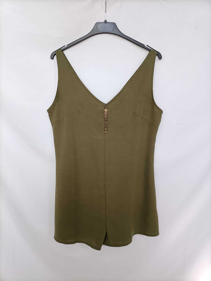 OTRAS. Mono verde fluido T.s