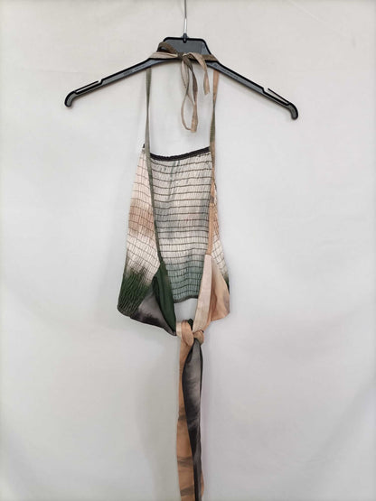 OTRAS. Croptop nido de abeja tie dye Tu (s)