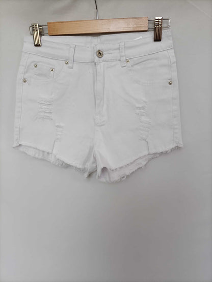 SHEIN. Shorts blanco T.m