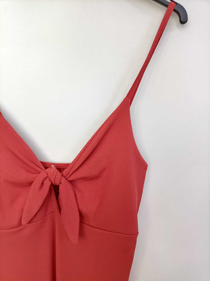 OTRAS. Vestido midi teja Tu (m/l)