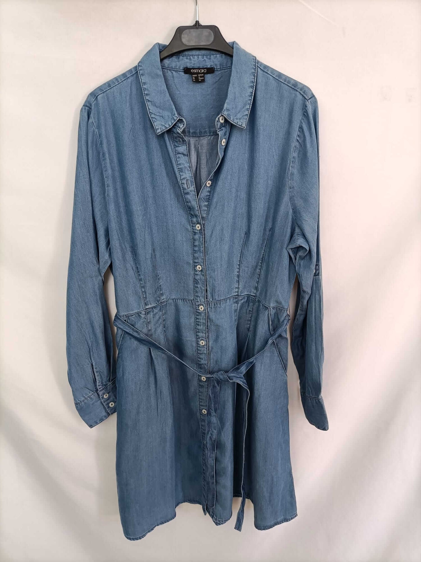 ESMARA. Denim shirt dress T.42