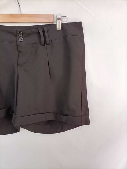 URBAN CRM. Shorts negro fluido T.46