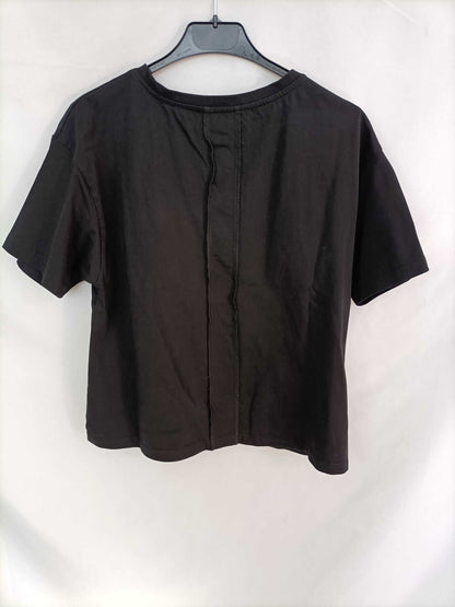 MEKKDES. Camiseta negra roquera T.xs/s