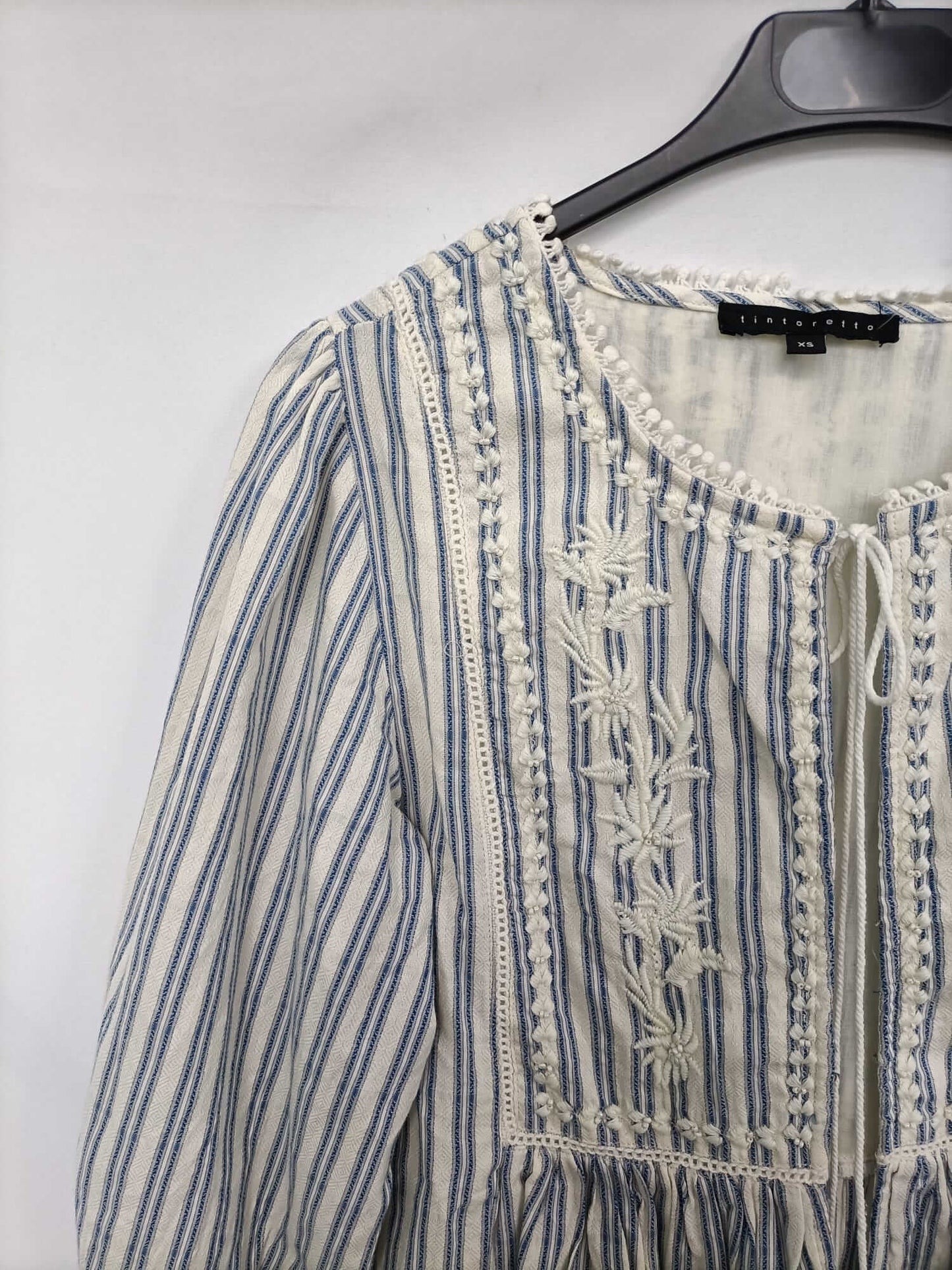 TINTORETTO. Sobrecamisa bordada T.xs