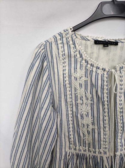 TINTORETTO. Sobrecamisa bordada T.xs